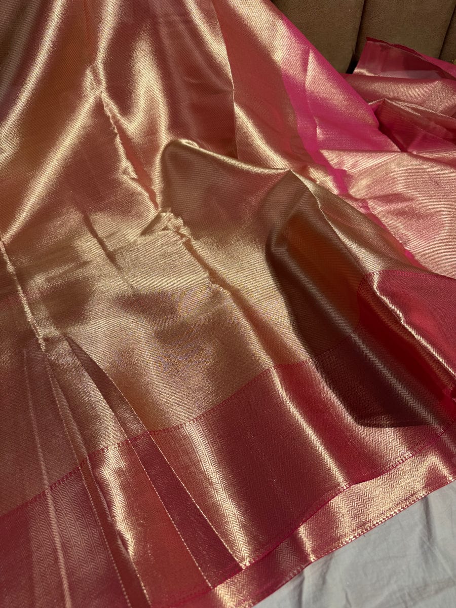 Buy Jyothika Inspired Kanjivaram Tissue Silk Saree Online